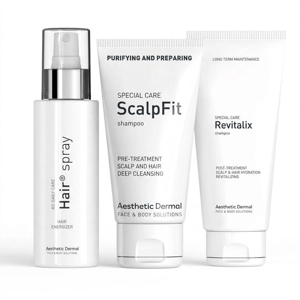 Csomagajánlat AD Revitalix Shampoo, Scalpfit Shampoo, Daily Hair spray